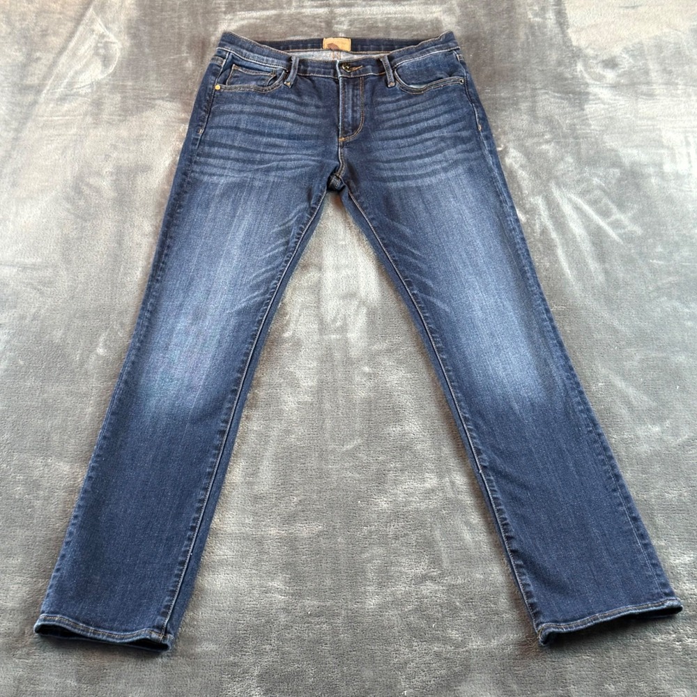 Driftwood Audrey Classic Fit Straight Leg Jeans Dark Wash Womens 28 Mid Rise‎